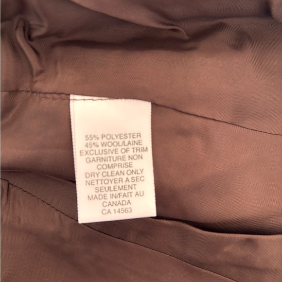 Women's Vintage Brown Sunny Choi Tweed Blazer Made in Canada - Picture 3 of 11